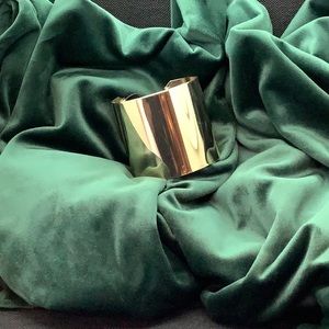 Guess gold tone cuff bracelet